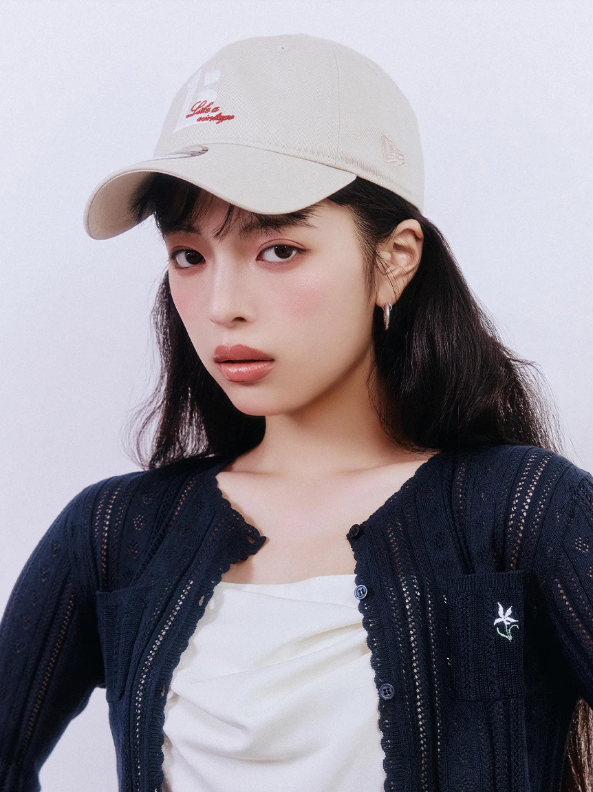 Lily 圖案棉質鉤針開襟外套 LWND264075