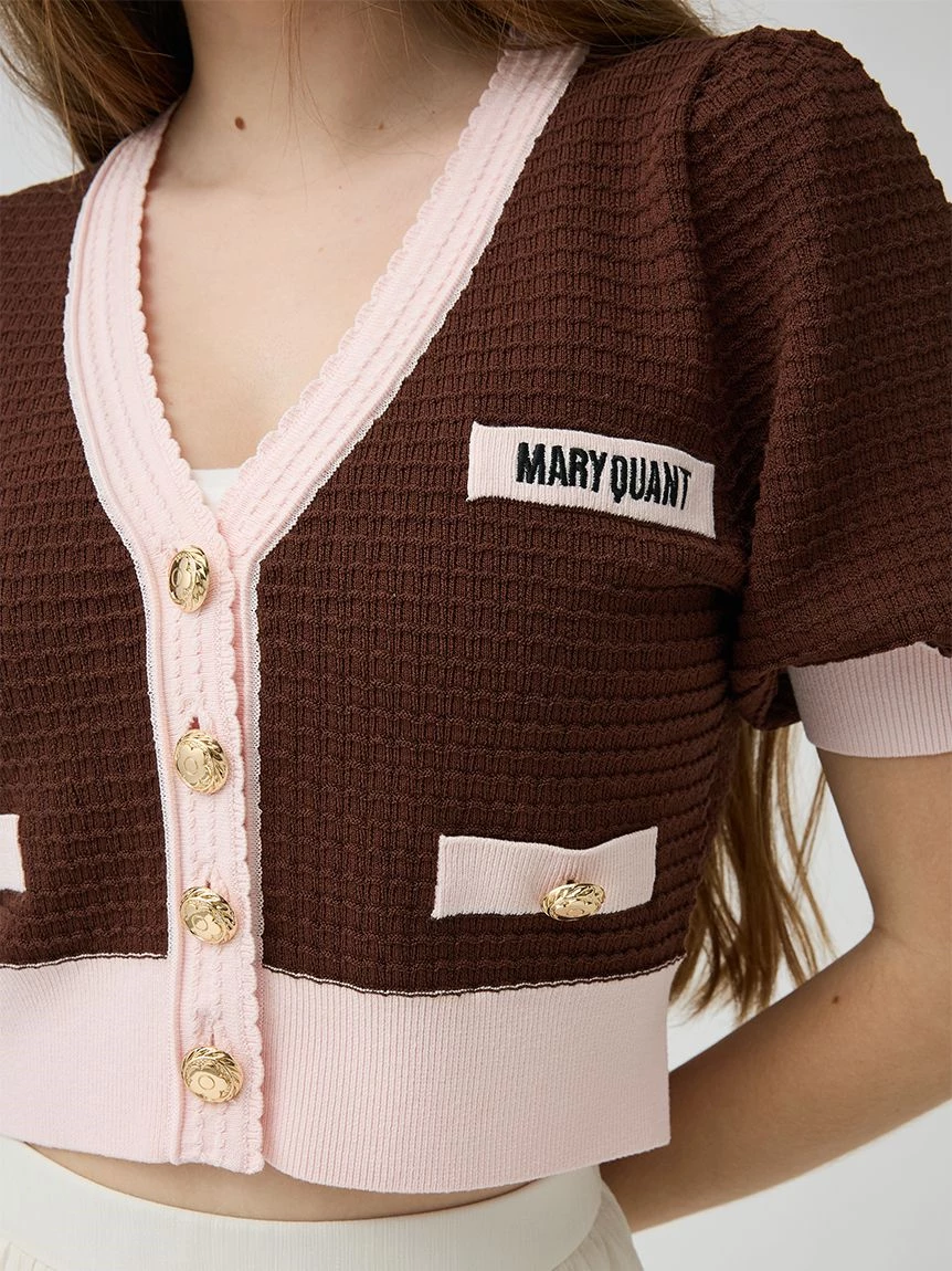 【LILY BROWN×MARY QUANT】針織開襟外套 LWND264109