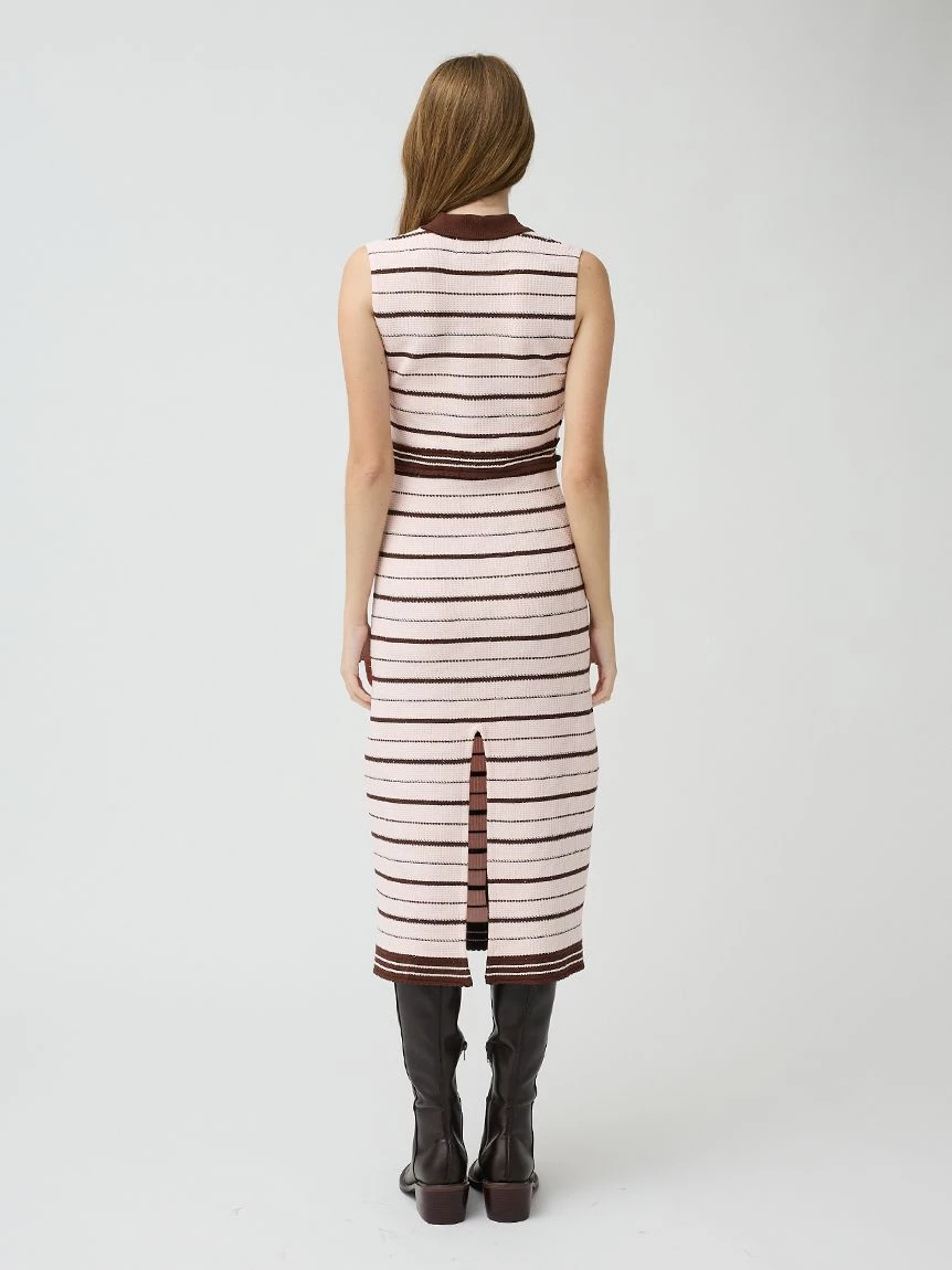 【LILY BROWN×MARY QUANT】POLO領針織連身裙 LWNO264110