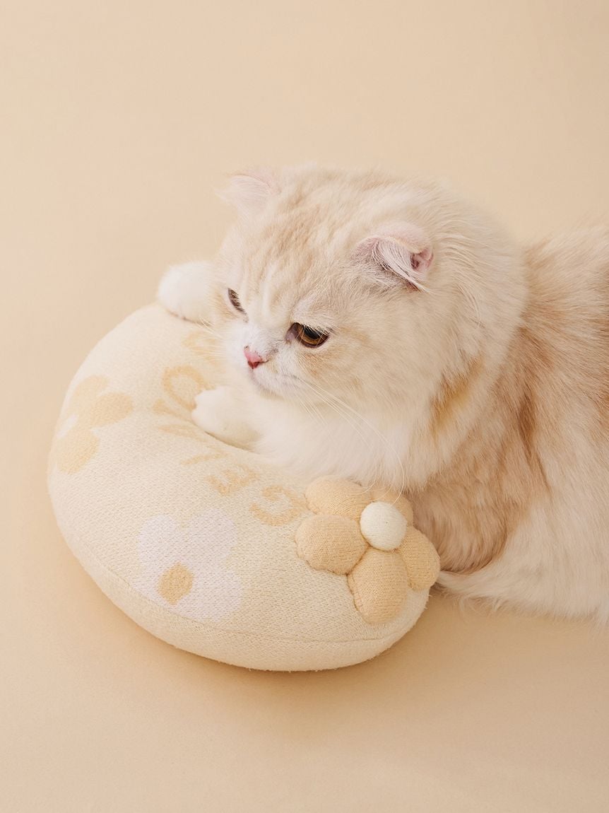 【CAT&DOG】Smoothie花朵造型針織抱枕 PAGG261578