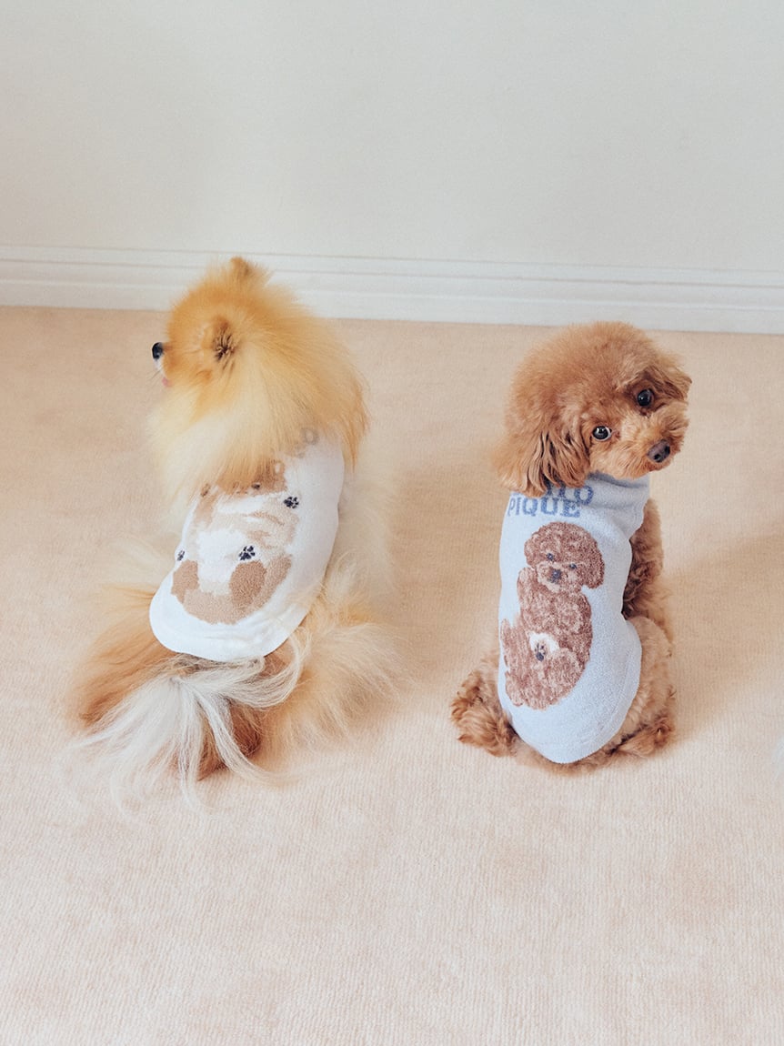 【CAT&DOG】狗狗提花休閒上衣 PAGG261594