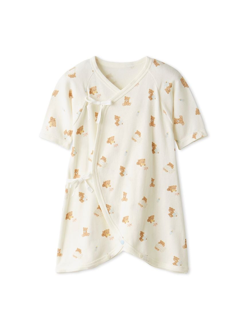 【BABY】新生兒嬰兒小熊印花連身衣 PBCO259161