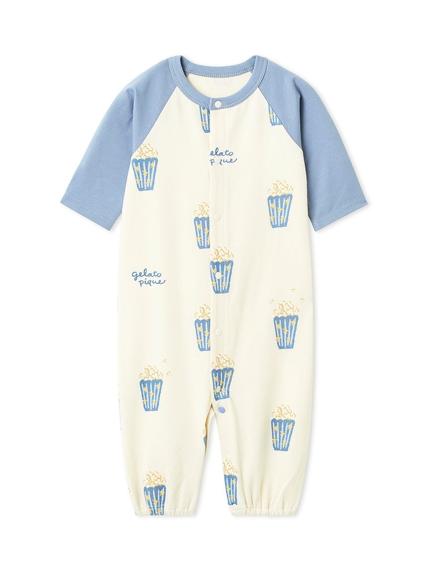 【BABY】新生兒爆米花印花2WAY連身衣 PBCO261466