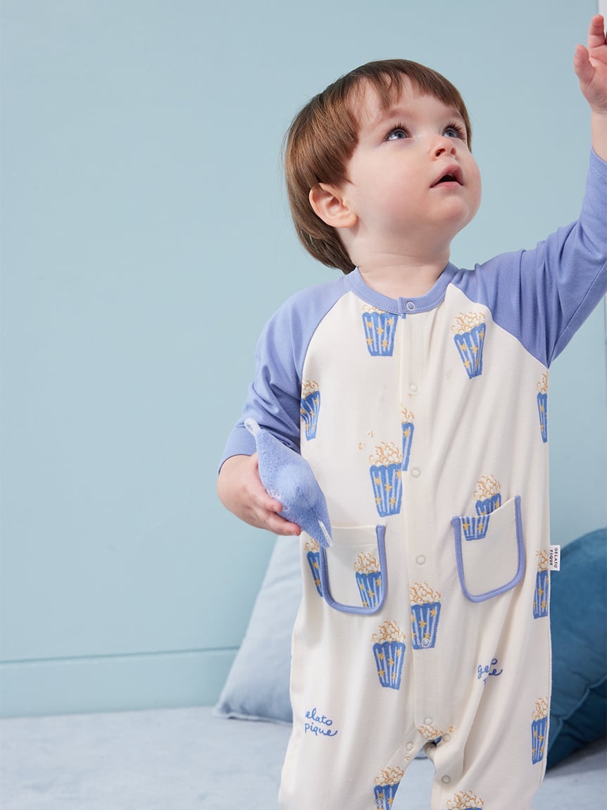 【BABY】爆米花印花連身衣 PBCO261470