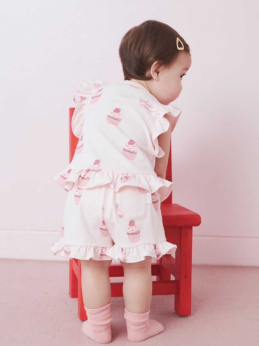 【BABY】杯子蛋糕印花短褲 PBCP261474