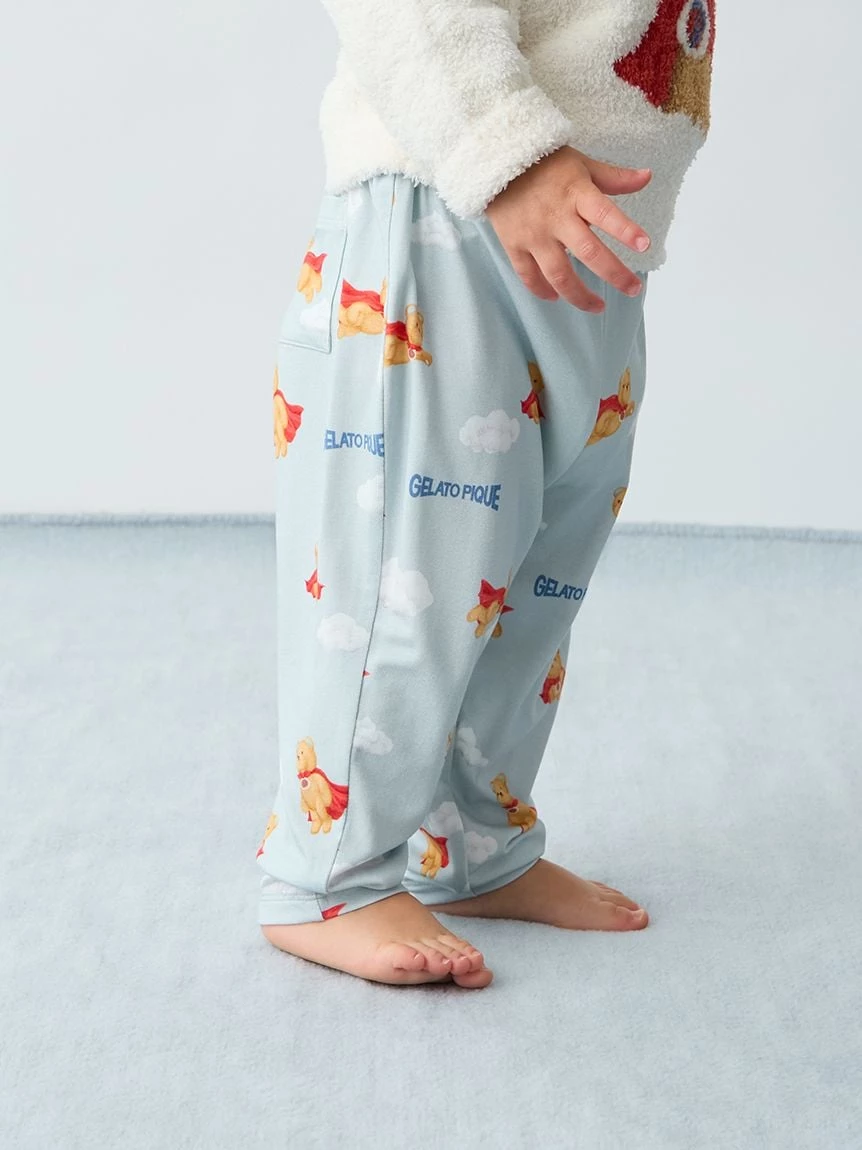 【BABY】【抗菌防臭】英雄小熊印花長褲 PBCP264472