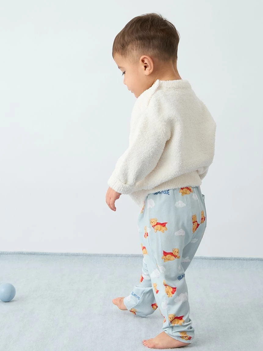 【BABY】【抗菌防臭】英雄小熊印花長褲 PBCP264472