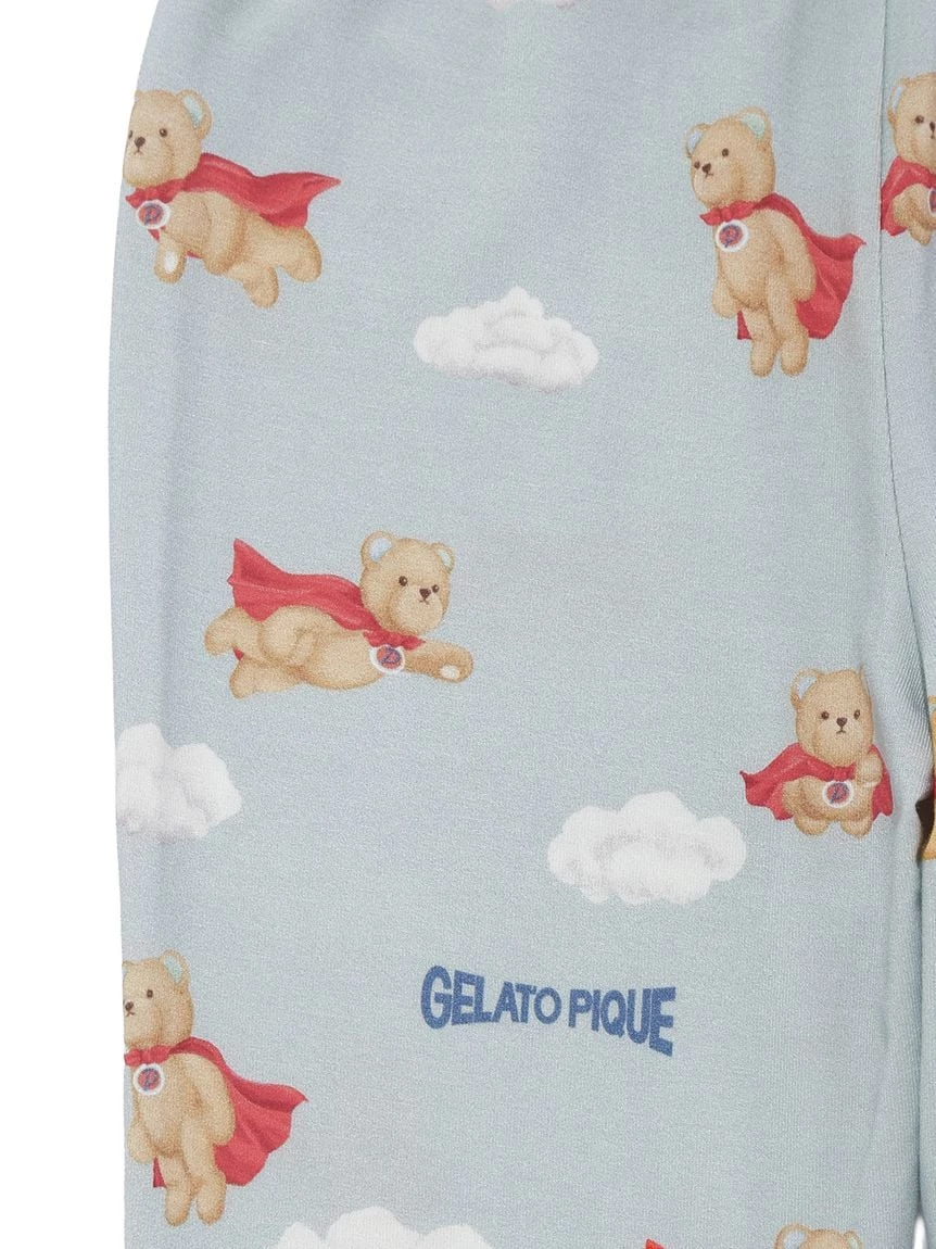 【BABY】【抗菌防臭】英雄小熊印花長褲 PBCP264472