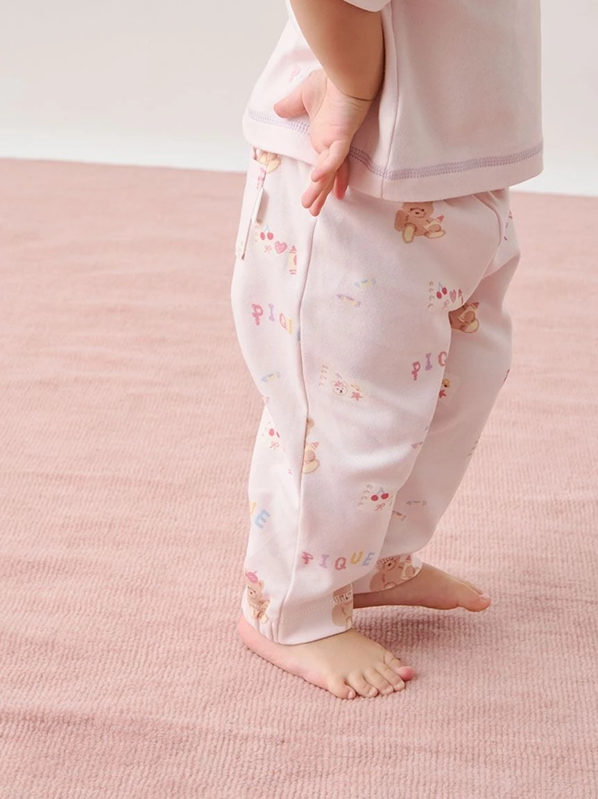 【BABY】畫家小熊印花長褲 PBCP264498