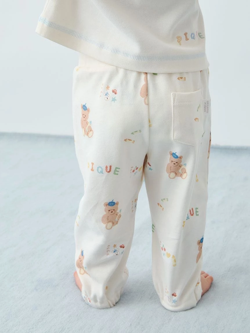 【BABY】畫家小熊印花長褲 PBCP264498