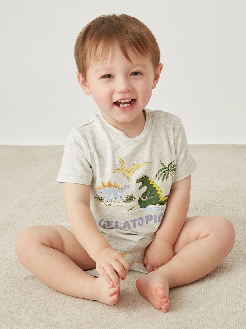 【BABY】【接觸涼感】睡覺恐龍T-Shirt PBCT262366