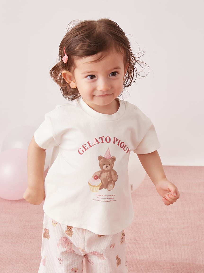 【BABY】睡衣派對小熊下襬喇叭T-Shirt PBCT262483