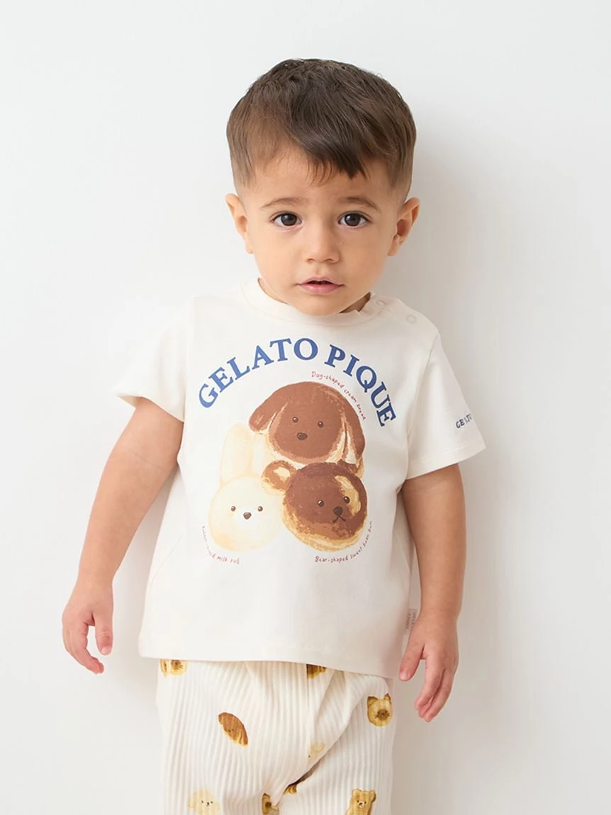【BABY】動物麵包圖案T-shirt PBCT264478