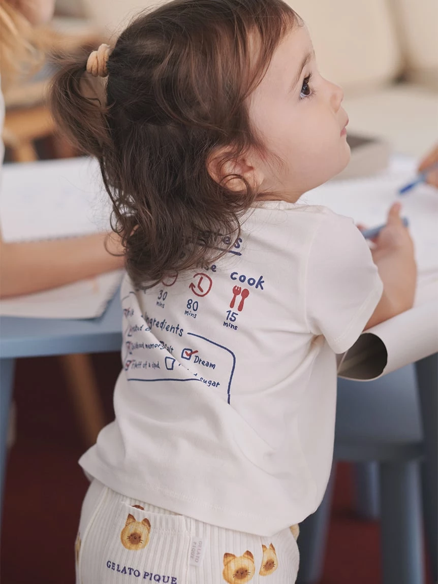 【BABY】動物麵包圖案T-shirt PBCT264478