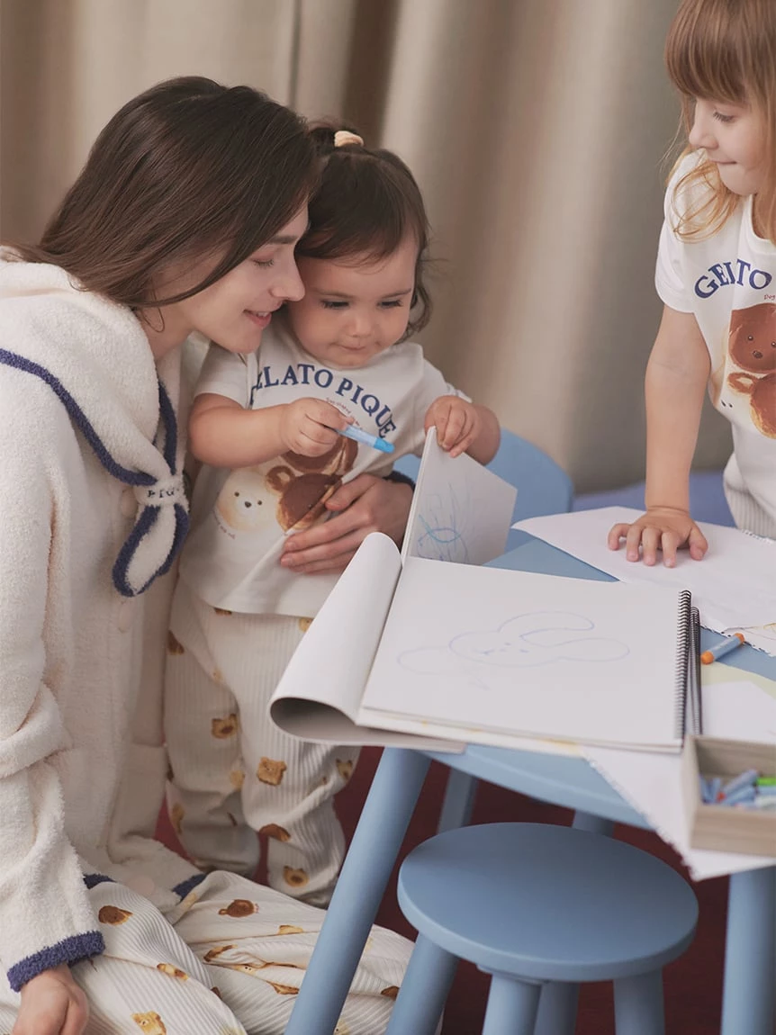【BABY】動物麵包圖案T-shirt PBCT264478