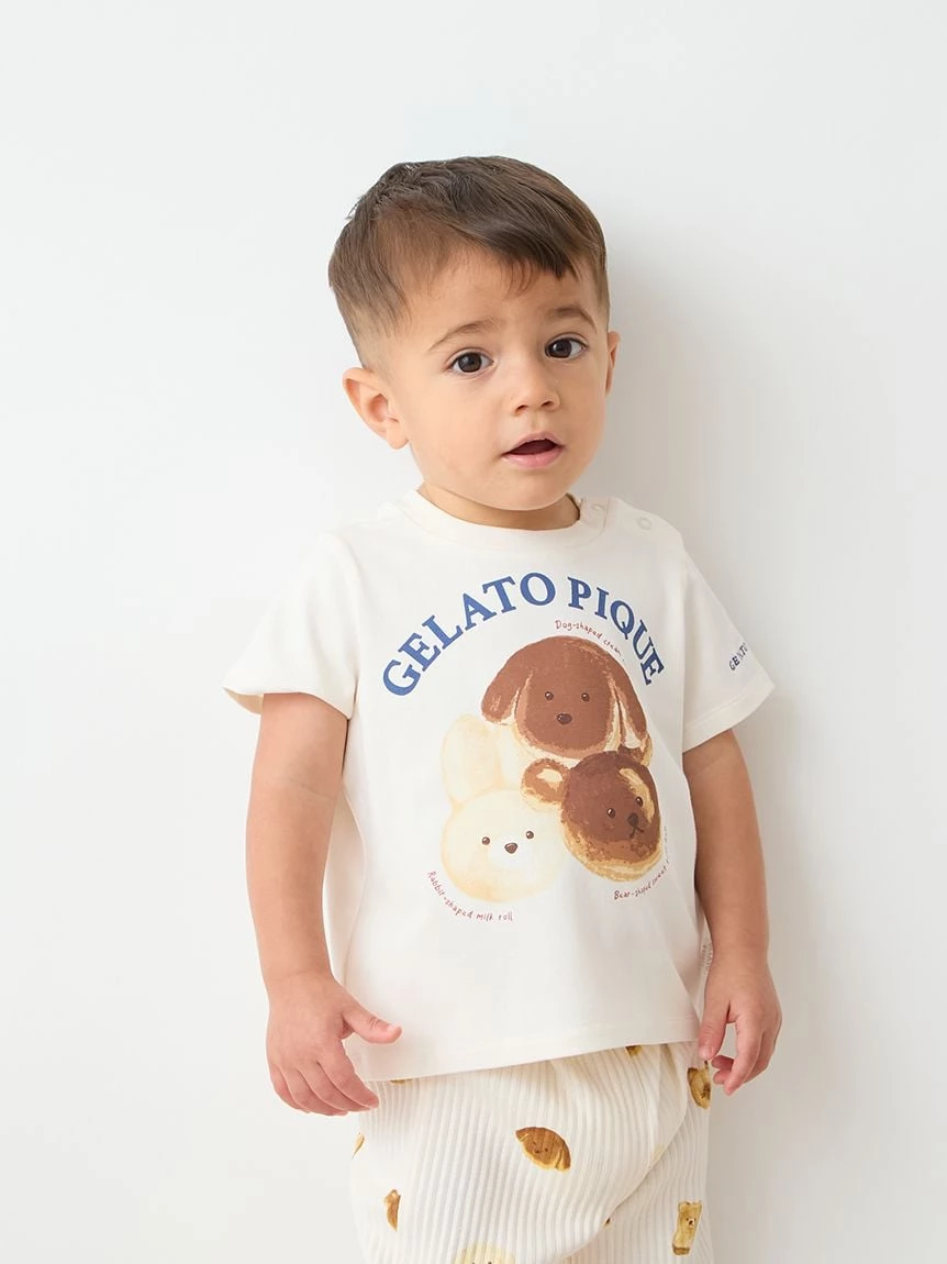 【BABY】動物麵包圖案T-shirt PBCT264478