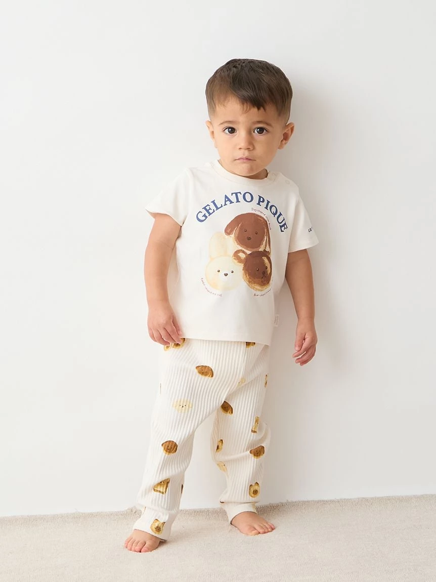 【BABY】動物麵包圖案T-shirt PBCT264478