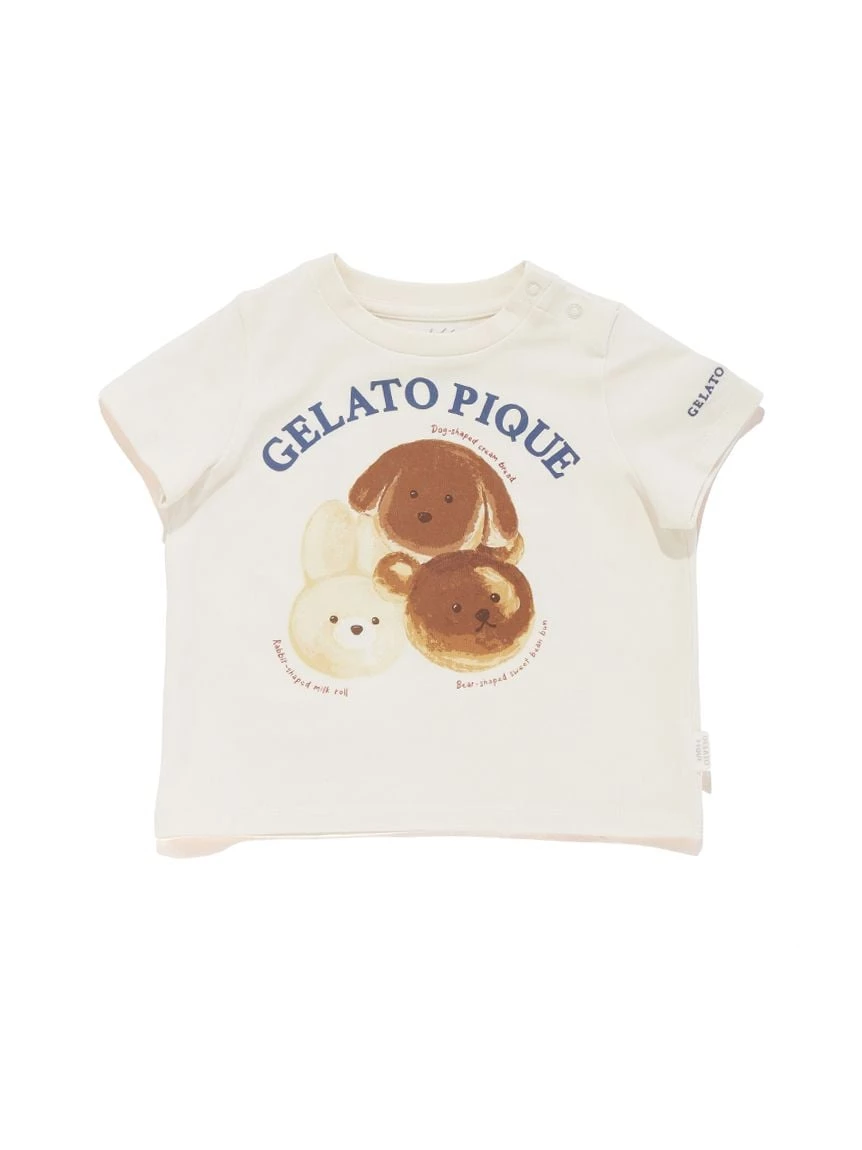 【BABY】動物麵包圖案T-shirt PBCT264478