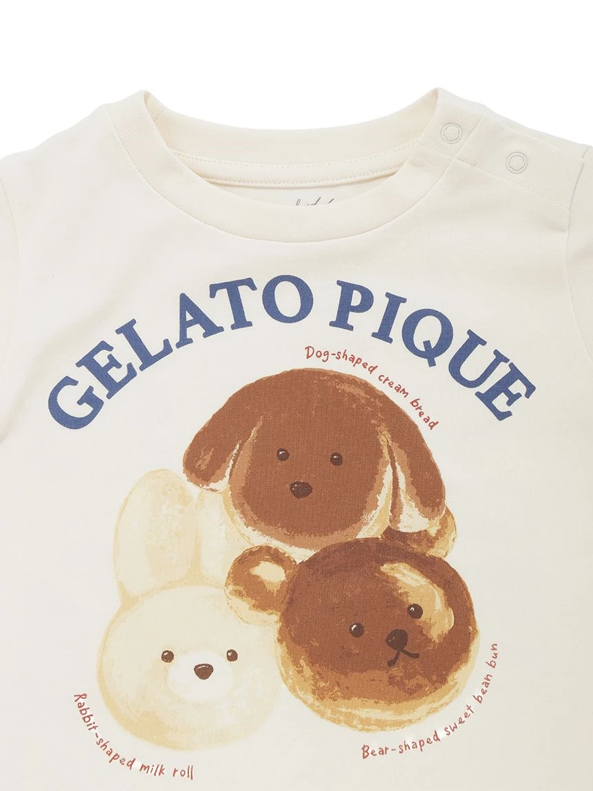 【BABY】動物麵包圖案T-shirt PBCT264478