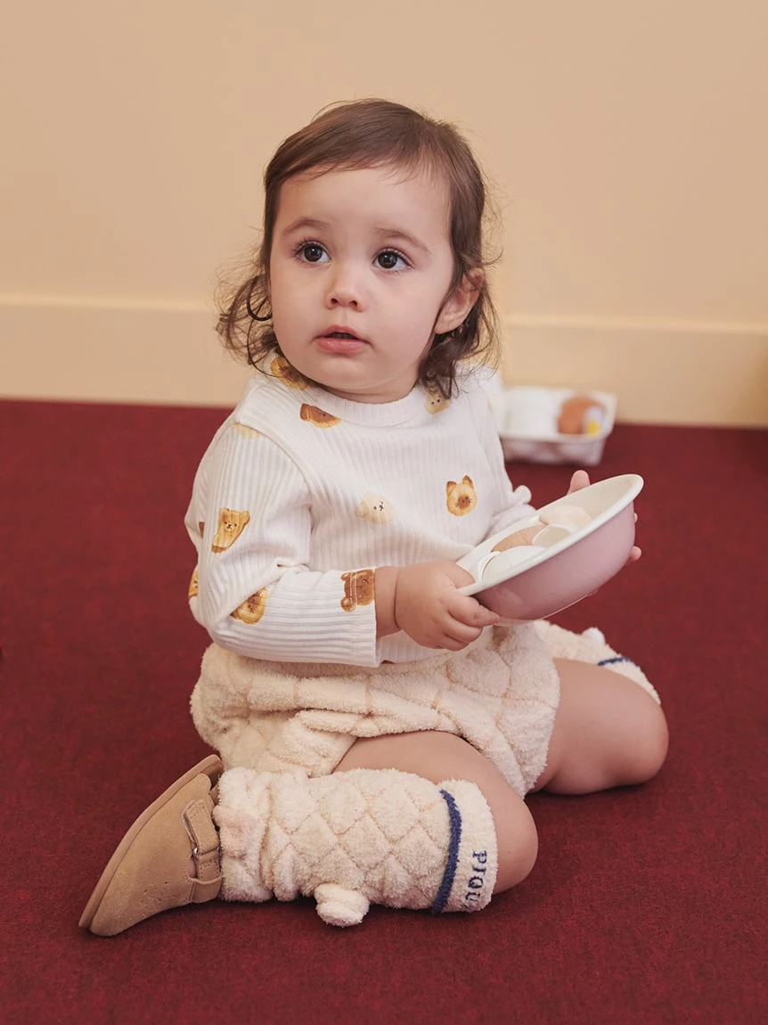 【BABY】動物麵包印花長袖T-shirt PBCT264479