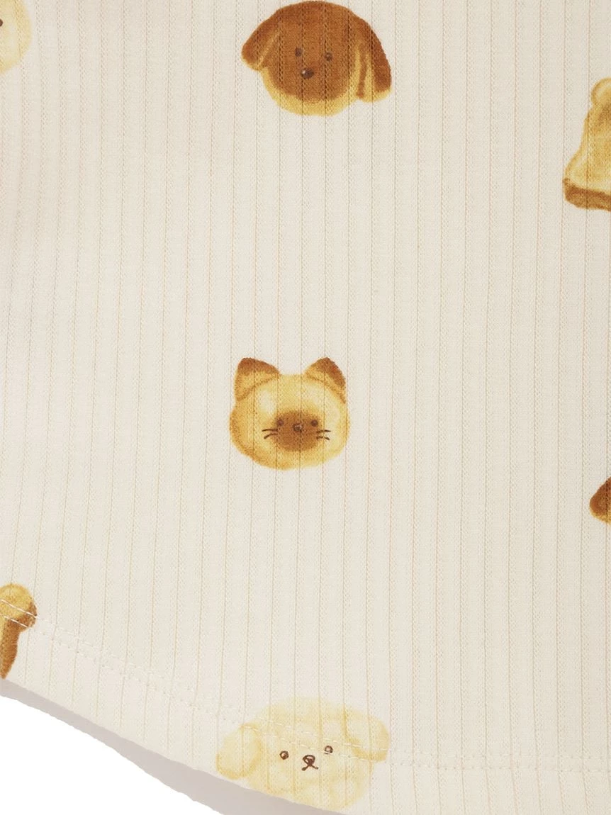 【BABY】動物麵包印花長袖T-shirt PBCT264479