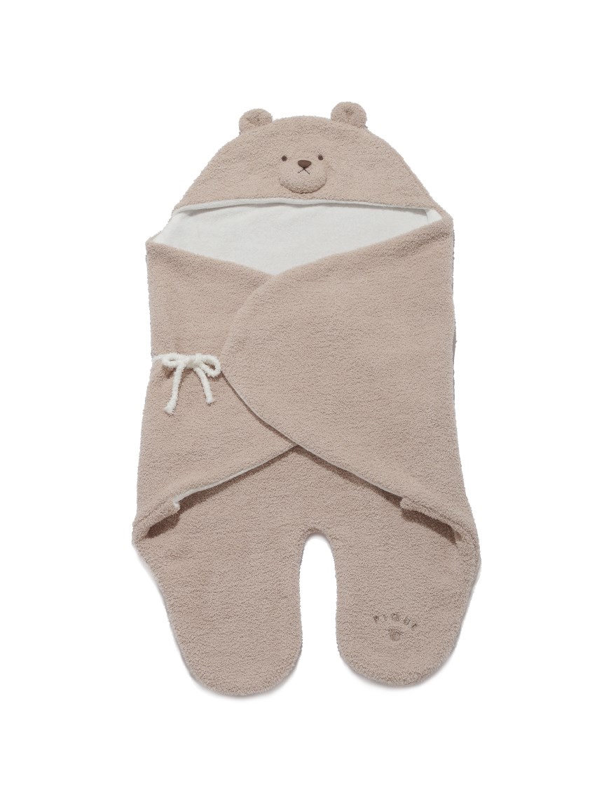 【BABY】小熊造型嬰兒包巾