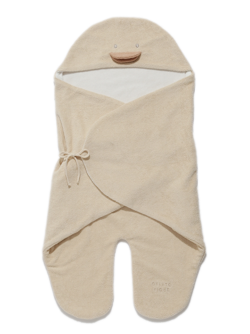 【BABY】小鴨造型嬰兒包巾