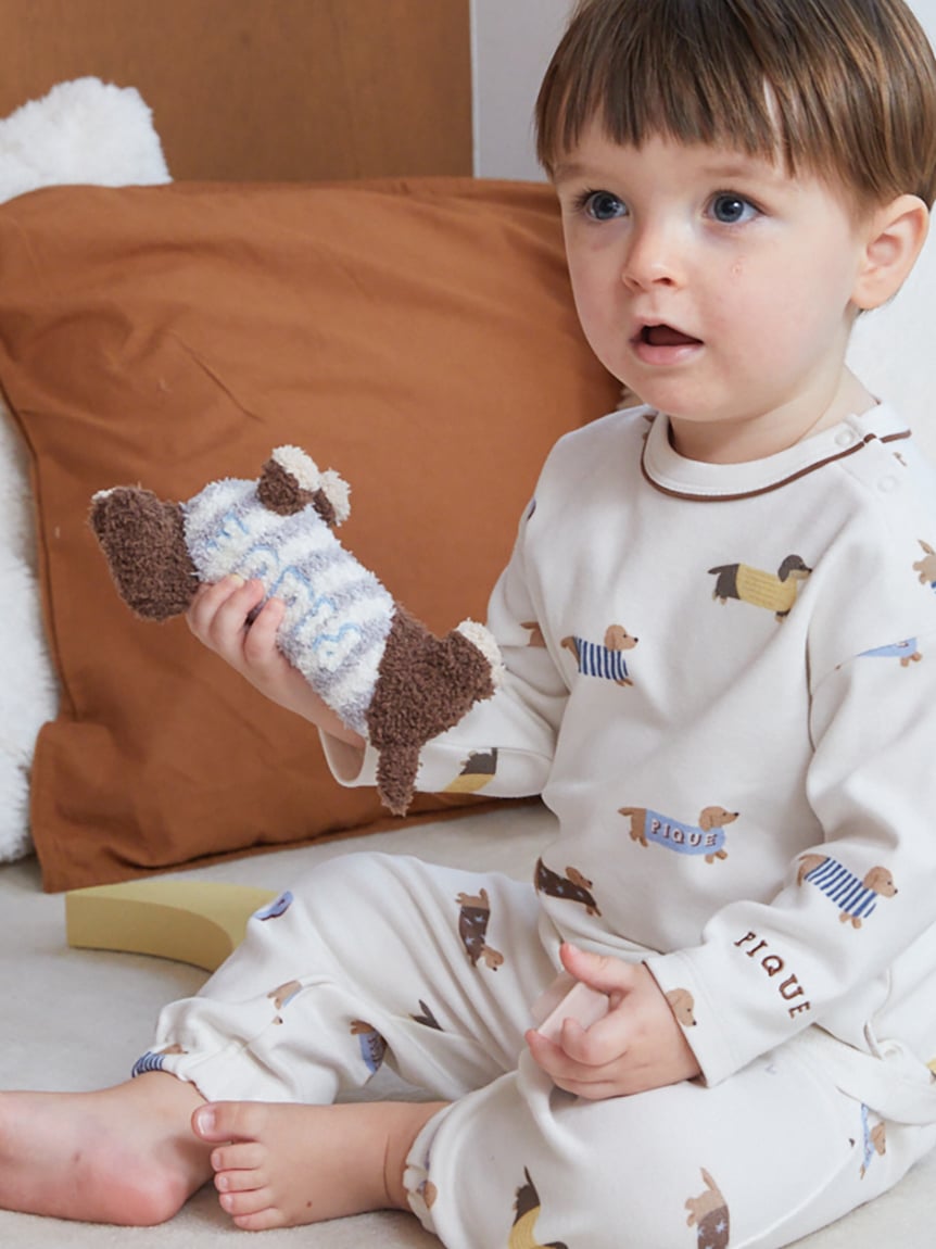 【BABY】BABY MOCO臘腸狗搖鈴 PBGG255687