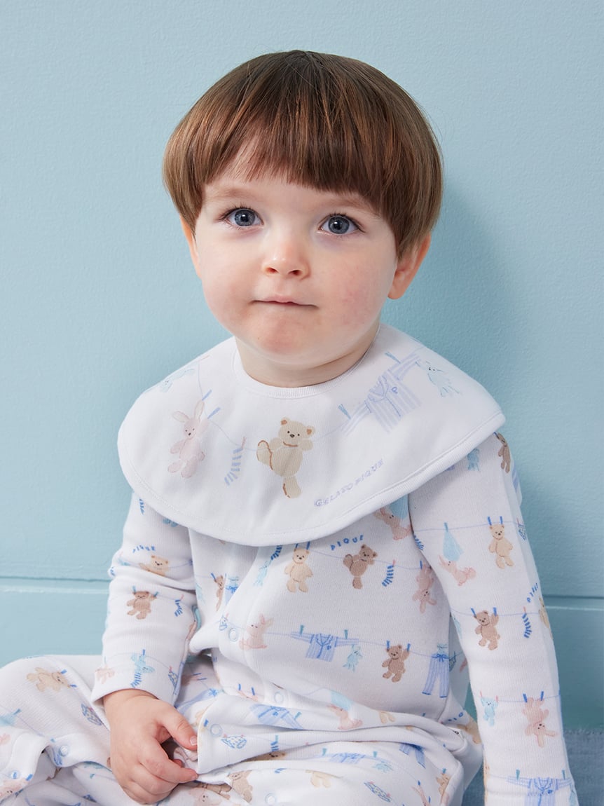 【BABY】洗衣小動物印花圍兜兜 PBGG261723