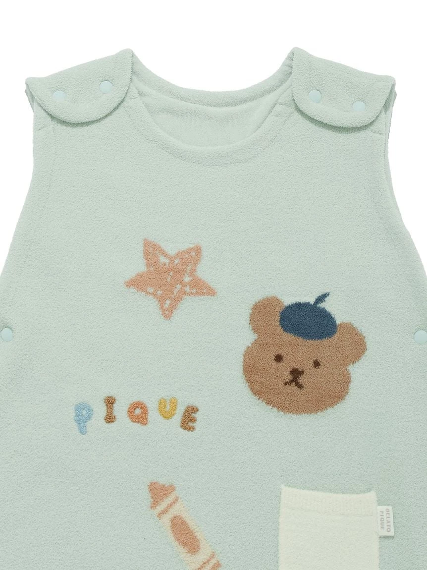 【BABY】AIRY MOCO畫家小熊防踢背心 PBGG264465