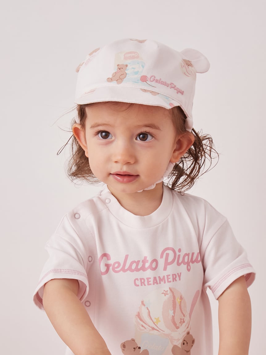 【BABY】冰淇淋小熊印花帽子 PBGH262528