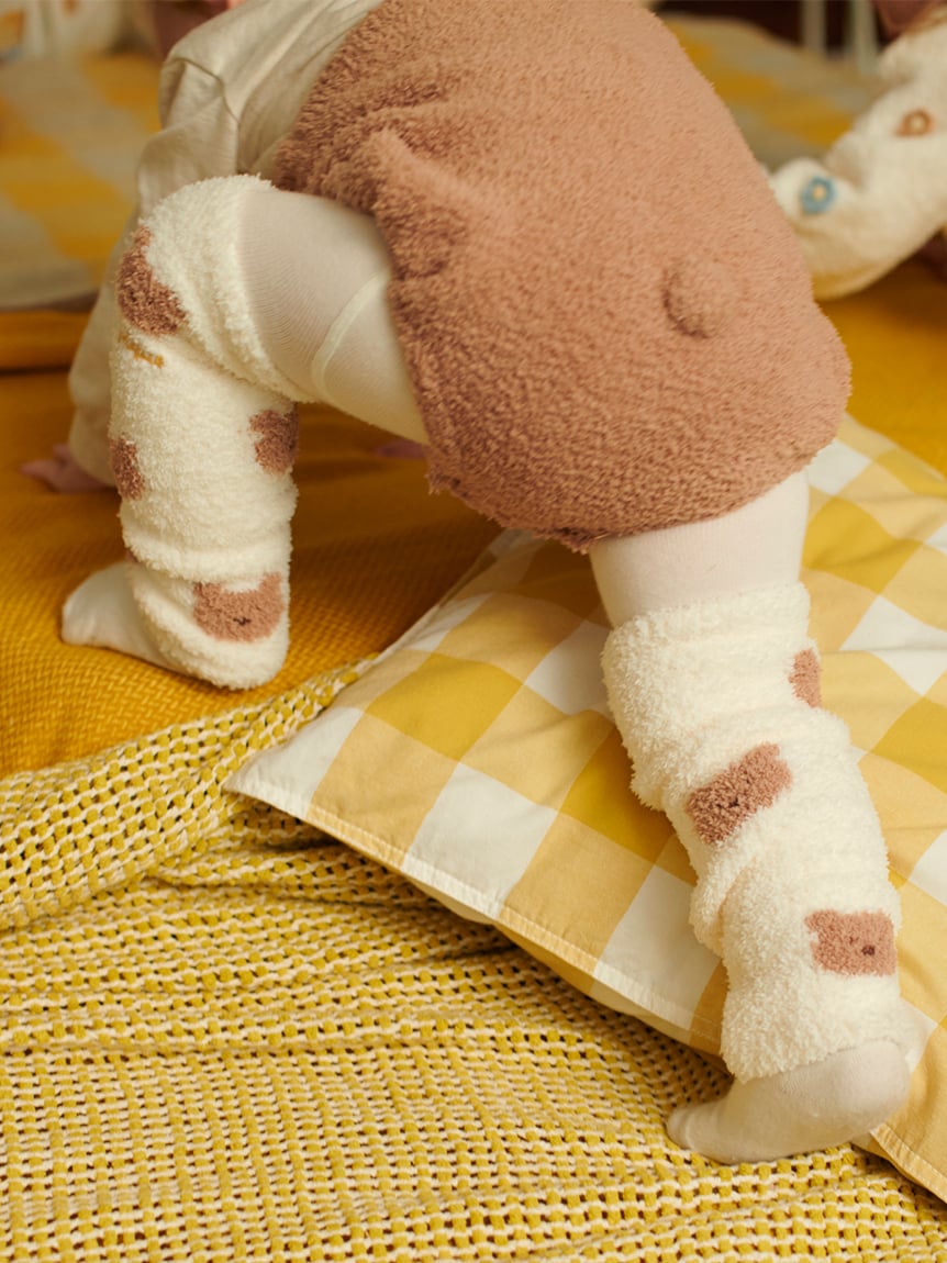 【BABY】Baby Moco 小熊提花護腿套 PBGS254667