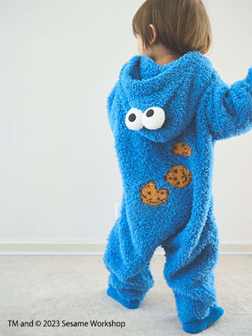 【SESAME STREET】【BABY】GELATO Cookie Monster 連身衣 PBNO235406