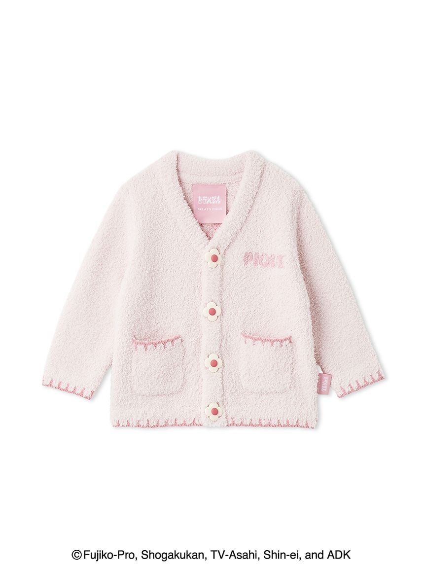 【哆啦A夢】【BABY】BABY MOCO提花針織開襟衫 PBNT261403