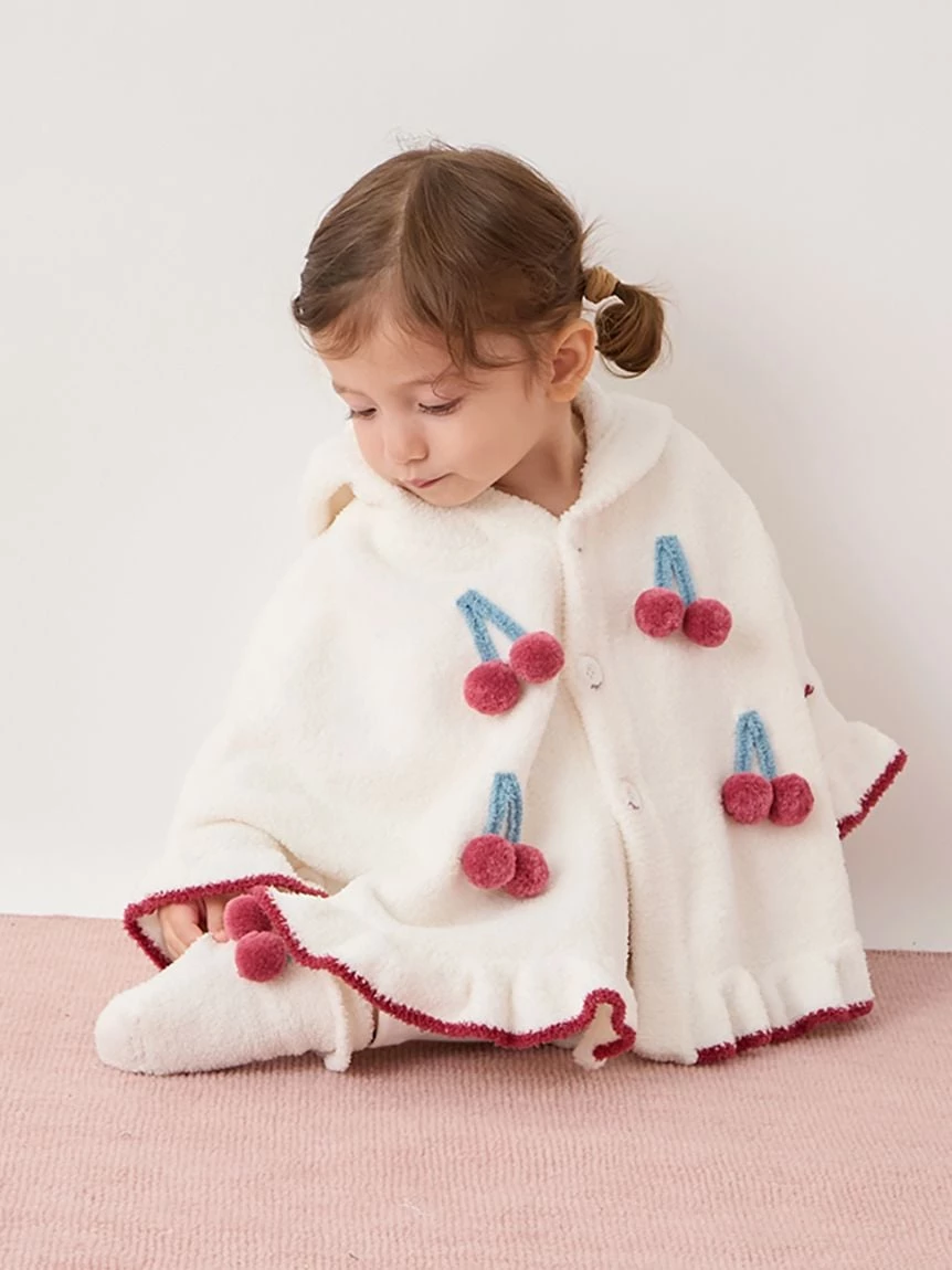 【BABY】AIRY MOCO櫻桃斗篷 PBNT264431
