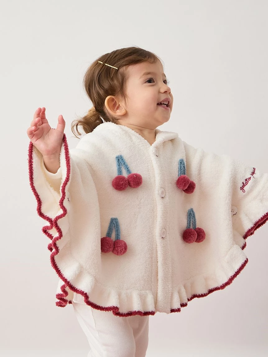 【BABY】AIRY MOCO櫻桃斗篷 PBNT264431
