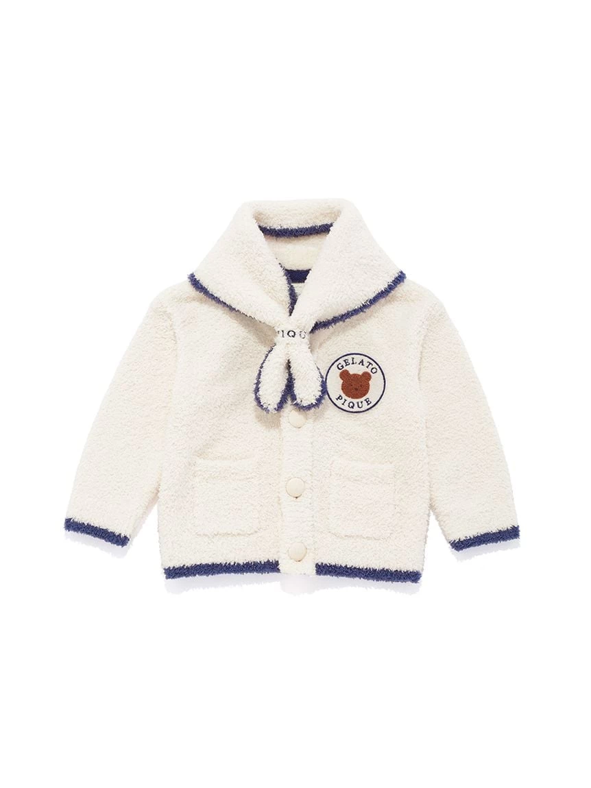 【BABY】BABY MOCO動物麵包開襟衫＆圍巾套裝SET PBNT264447