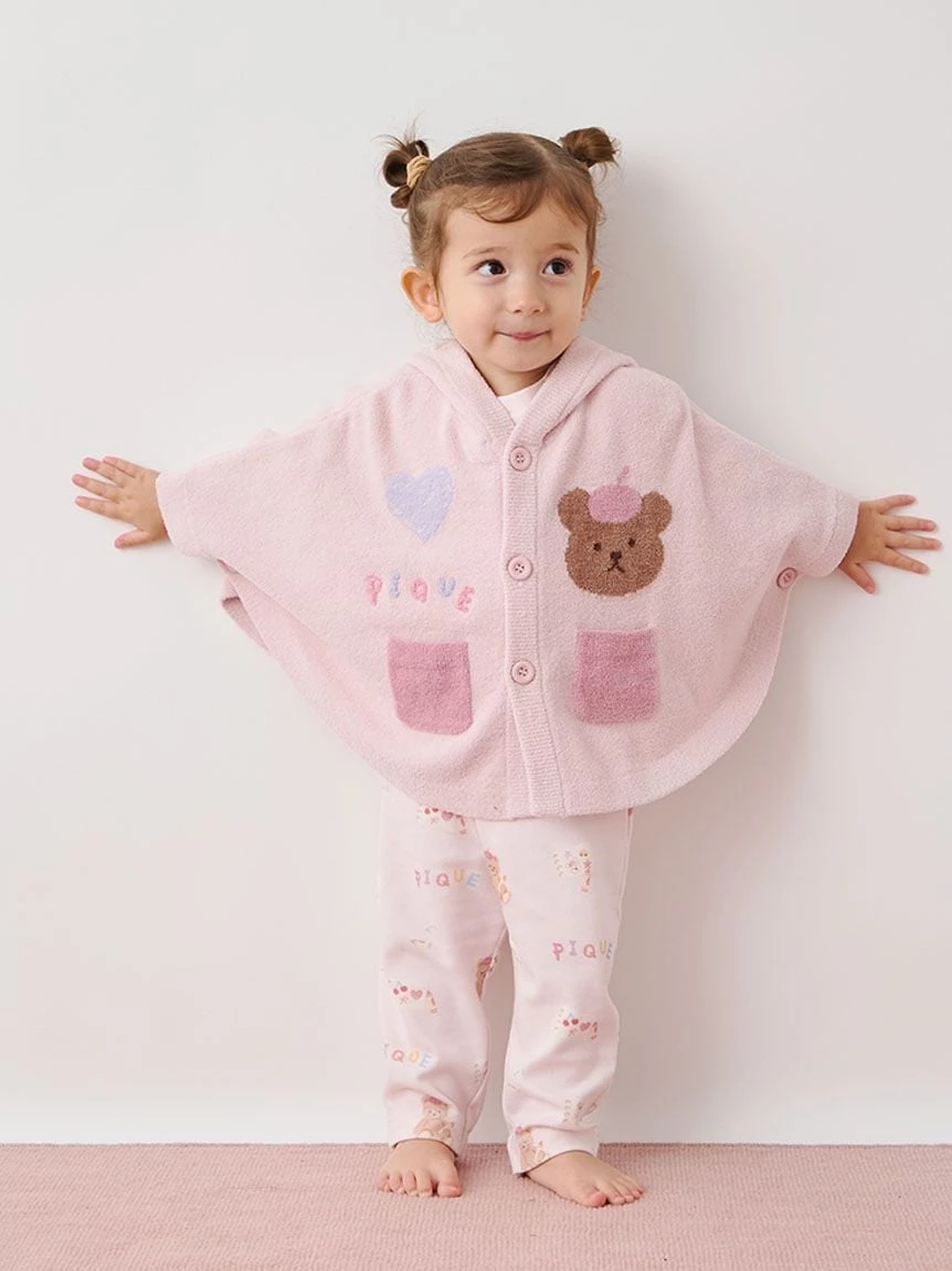 【BABY】AIRY MOCO畫家小熊斗篷 PBNT264464