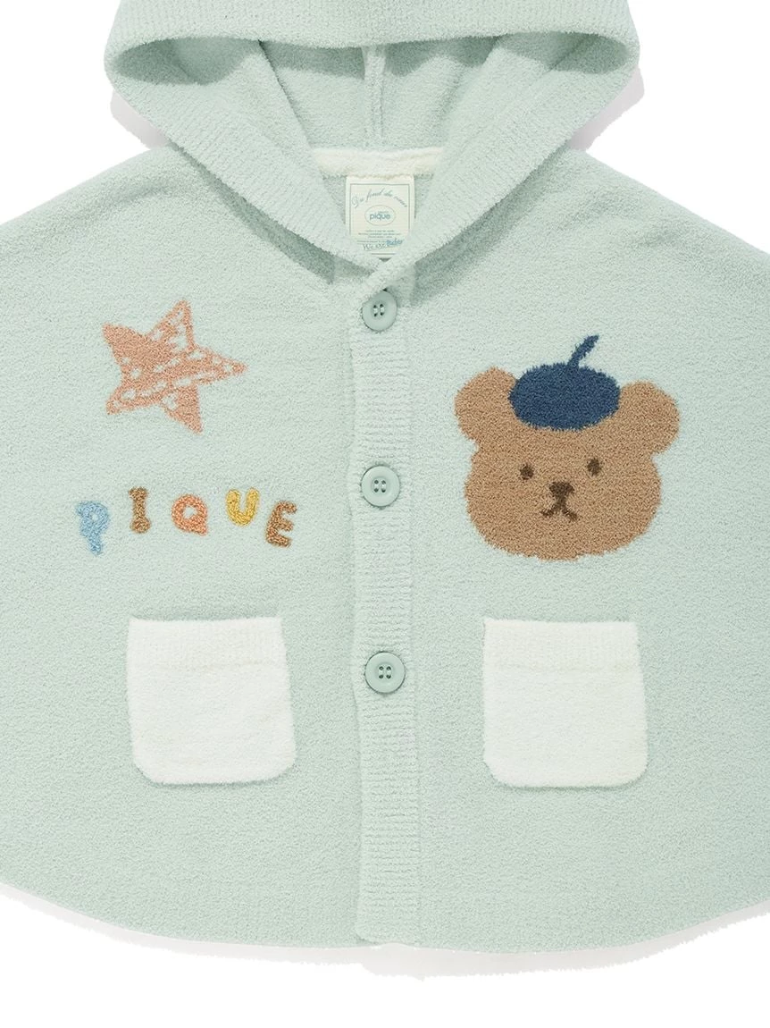 【BABY】AIRY MOCO畫家小熊斗篷 PBNT264464