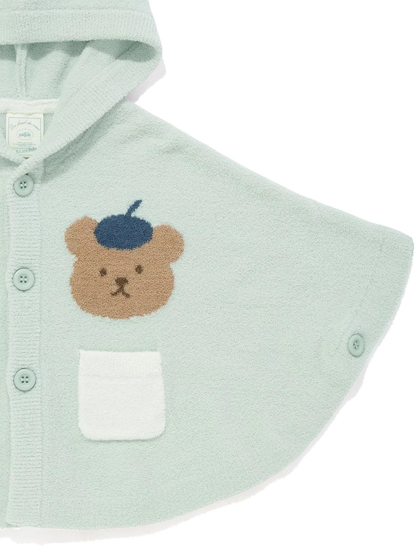 【BABY】AIRY MOCO畫家小熊斗篷 PBNT264464
