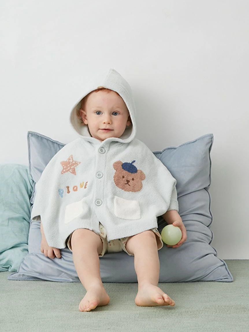 【BABY】AIRY MOCO畫家小熊斗篷 PBNT264464