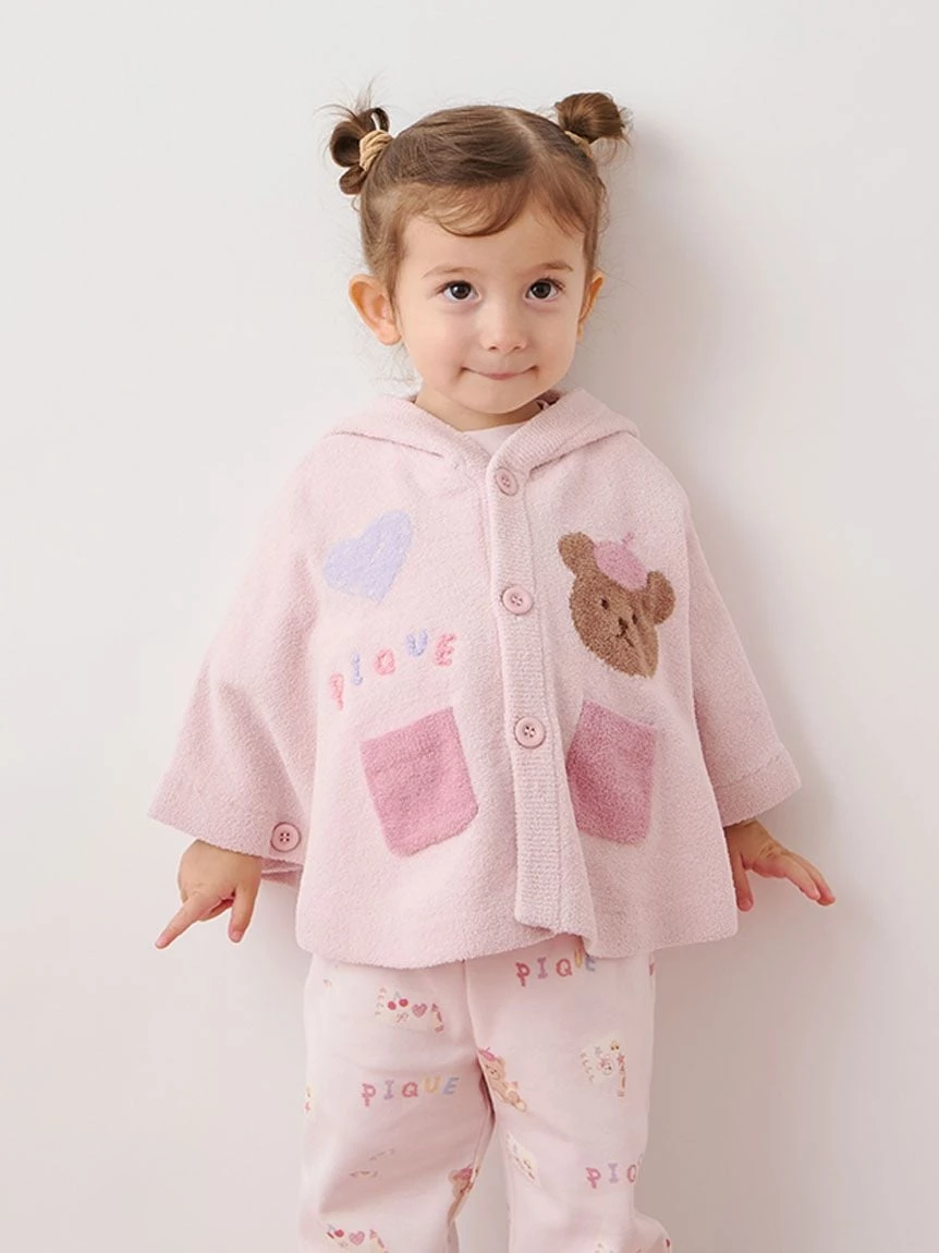 【BABY】AIRY MOCO畫家小熊斗篷 PBNT264464