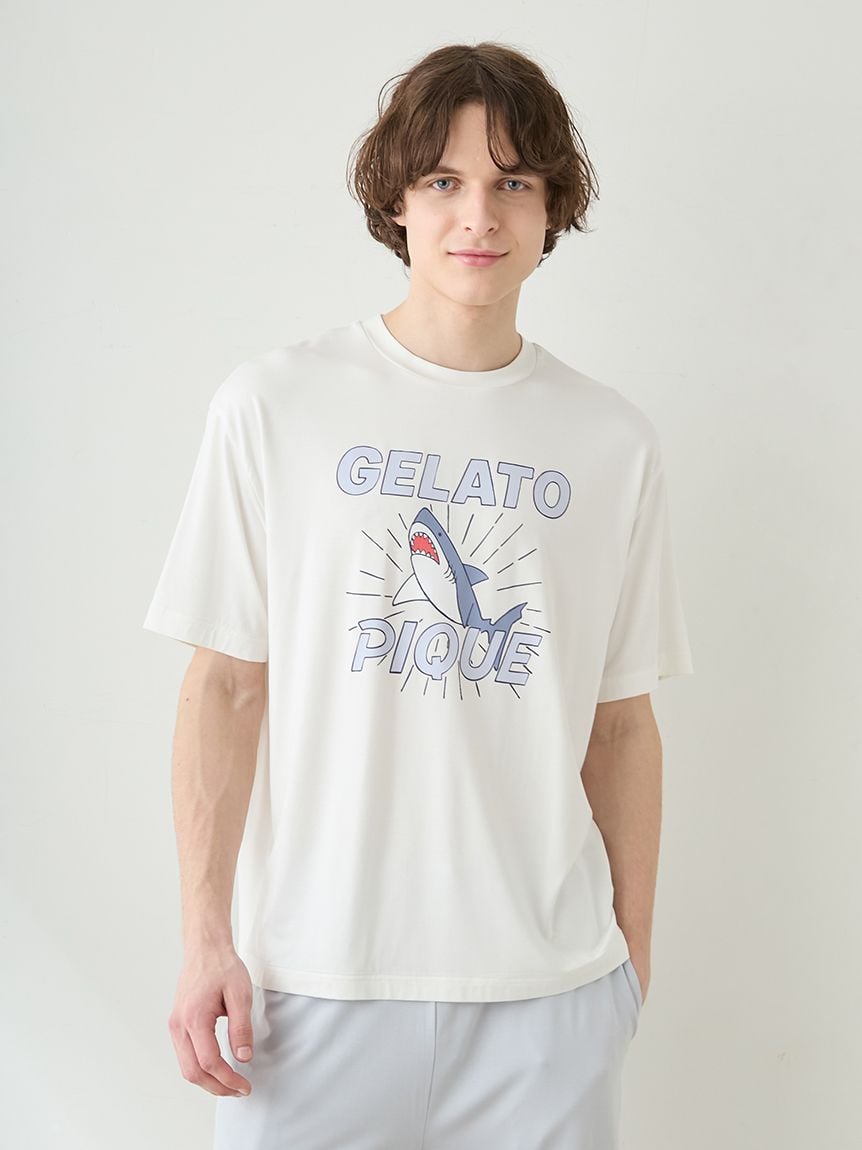 【HOMME】【接觸冷感】嫘縈鯊魚T-Shirt PHCT262913