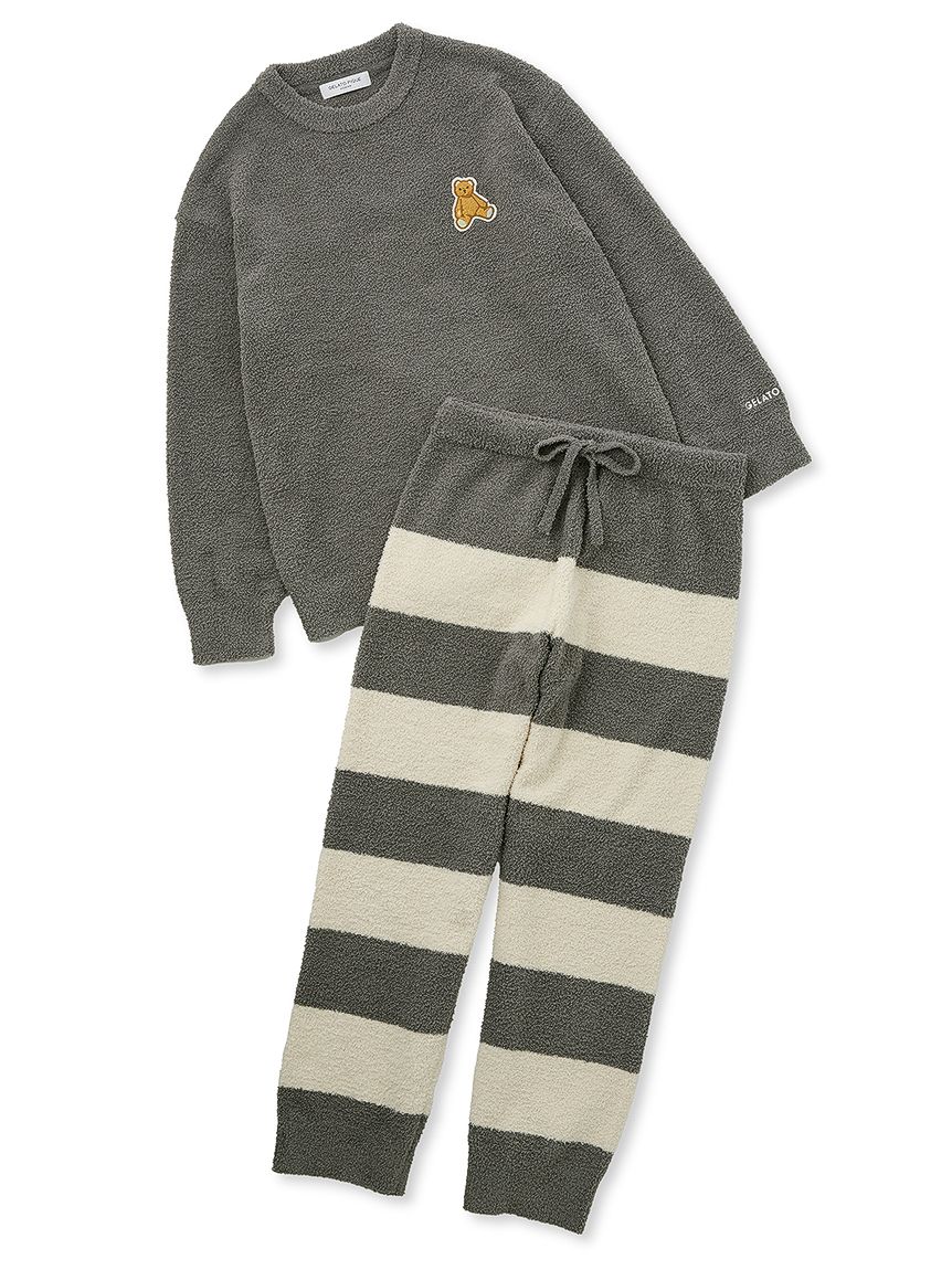 【HOMME】BABY MOCO小熊上衣&長褲SET PHNT249100