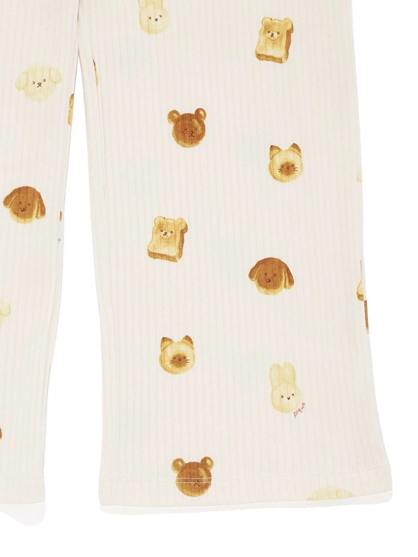 【JUNIOR】動物麵包印花長袖T-shirt＆長褲套裝SET PJCT264360
