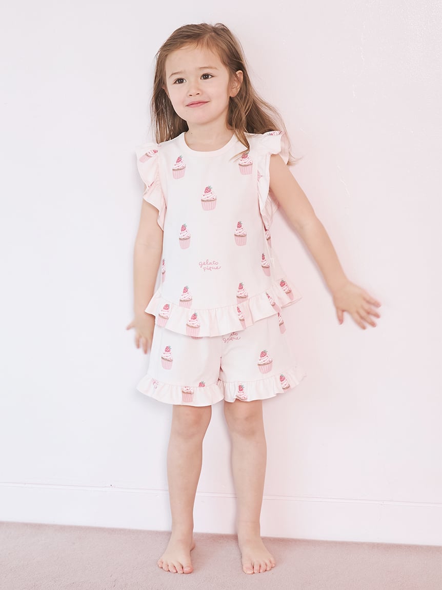 【KIDS】杯子蛋糕印花短褲 PKCP261472