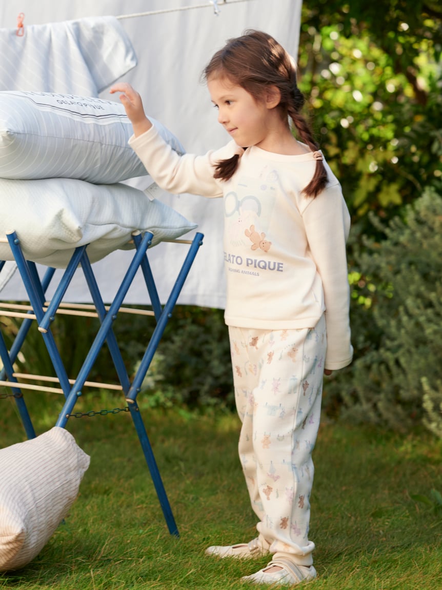 【KIDS】洗衣小動物印花長褲 PKCP261481