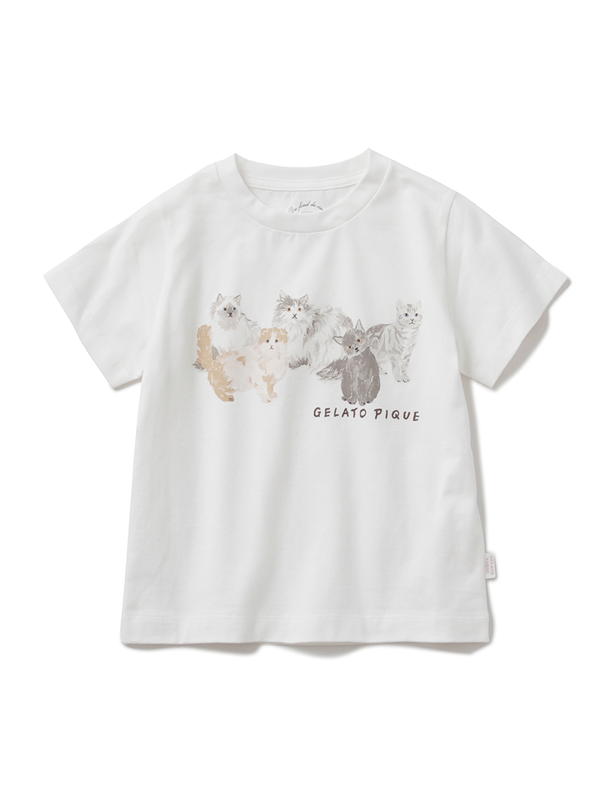 【KIDS】CAT圖案 純棉T-Shirt