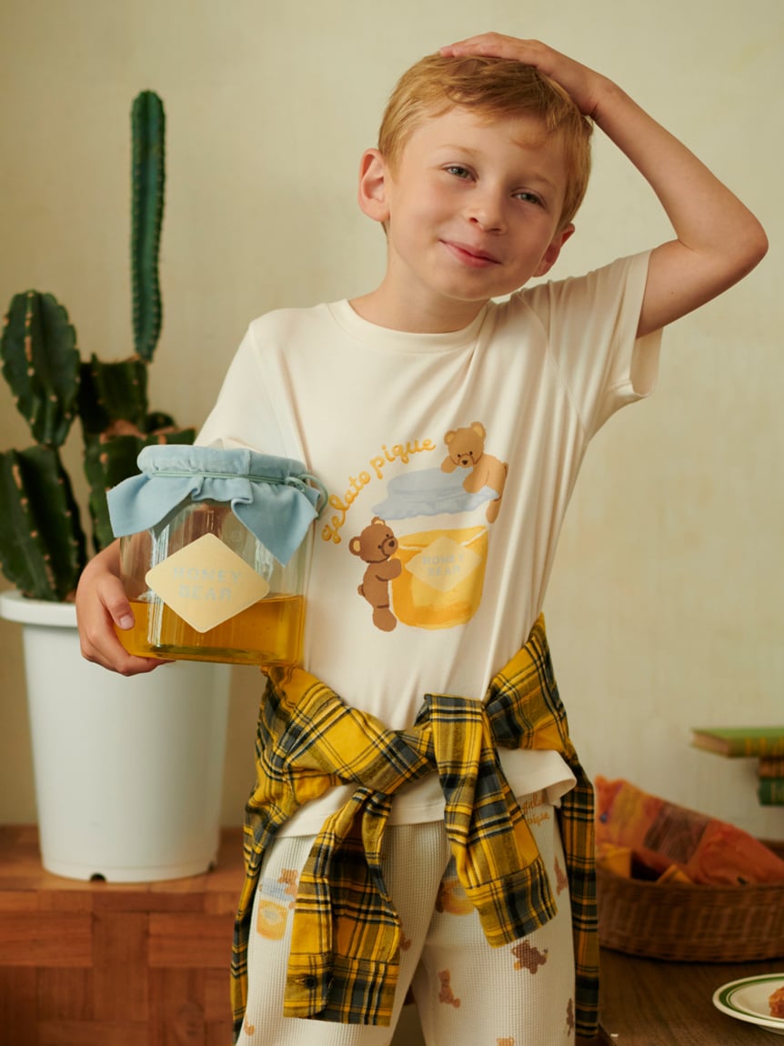 【KIDS】蜂蜜小熊T-shirt PKCT254470