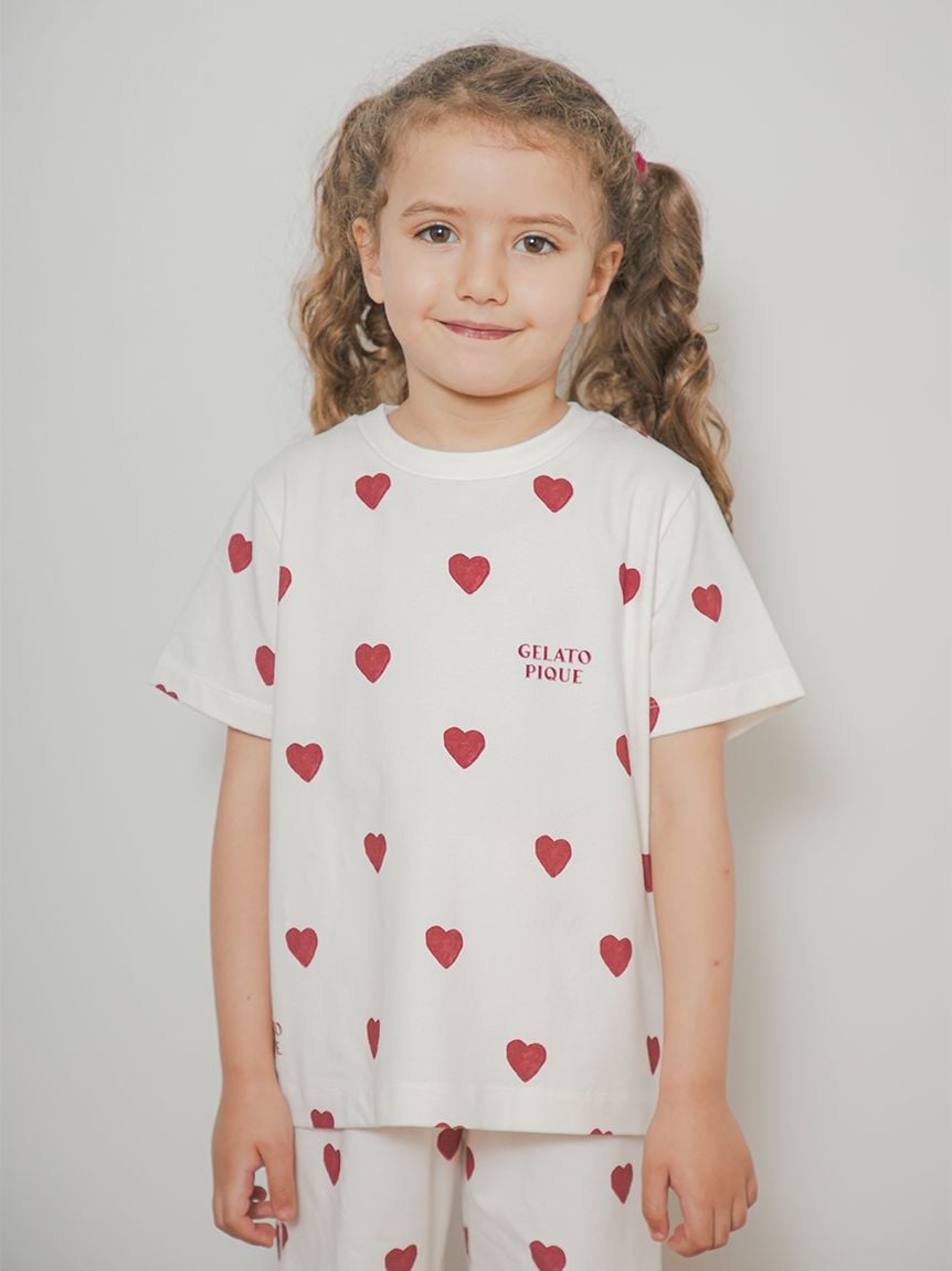 【KIDS】愛心印花T-shirt PKCT254472